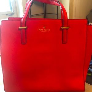 Beautiful Kate spade red satchel
